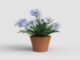 Květináč MANUEL pr.16x15cm, NATURAL, terakota  (ZAT-T0000MAN01640004)