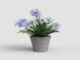 Květináč MANUEL pr.16x15cm, VULCANO, terakota  (ZAT-T0000MAN01640204)