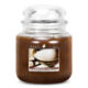 Svíčka 0,45 KG Horký grog, aromatická ve skle - Aromatická svíčka ve skleněné dóze s pokličkou.