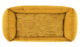 Pelíšek pro psa s okrajem 60x40x18cm, DOG COCOON, ochre  (ZVB-43242.604018.56)
