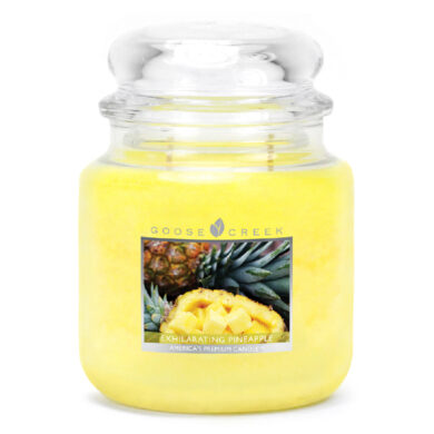 Svíčka 0,45 KG Vzrušující ananas, aromatická ve skle  (ZGC-ES16201)