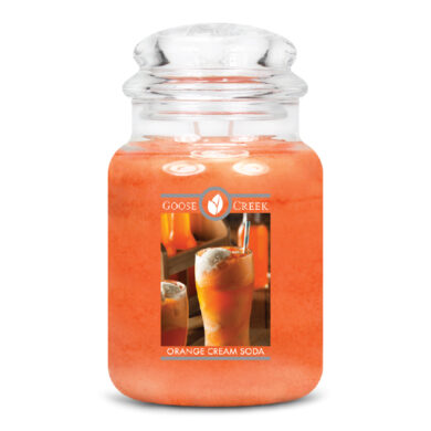 Svíčka 0,68 KG Pomerančová krémová soda, aromatická v dóze SP  (ZGC-ES24710)