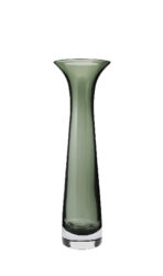 Váza PIRKA, pr. 9cm, šedá - Elegantní dekorativní váza