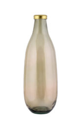 Váza MONTANA, 40cm|3,35L, sv. hnědá - Krsn vza zECO produkt VIDRIOS SAN MIGUEL 100% spotebitelsky recyklovan sklo s certifikac GRS.
